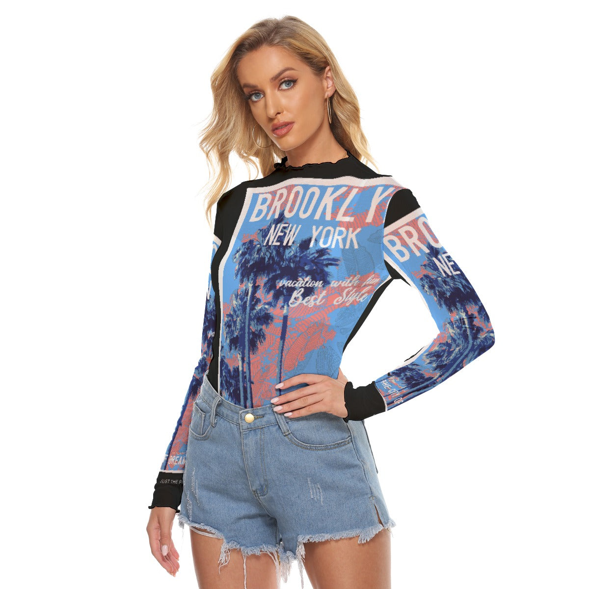 All-Over Print Women's Mesh T-shirt