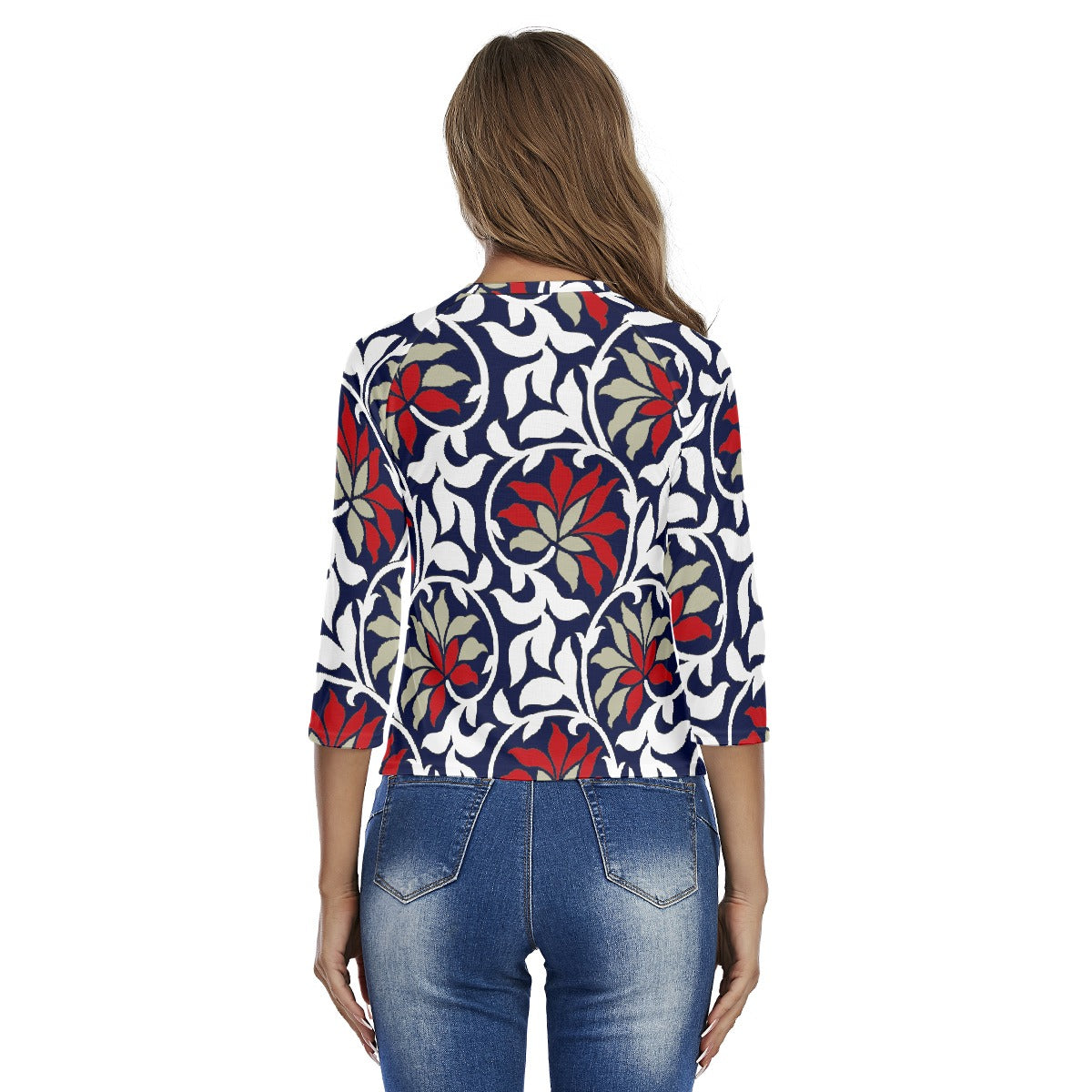 All-Over Print Women's Raglan Sleeves T-shirts