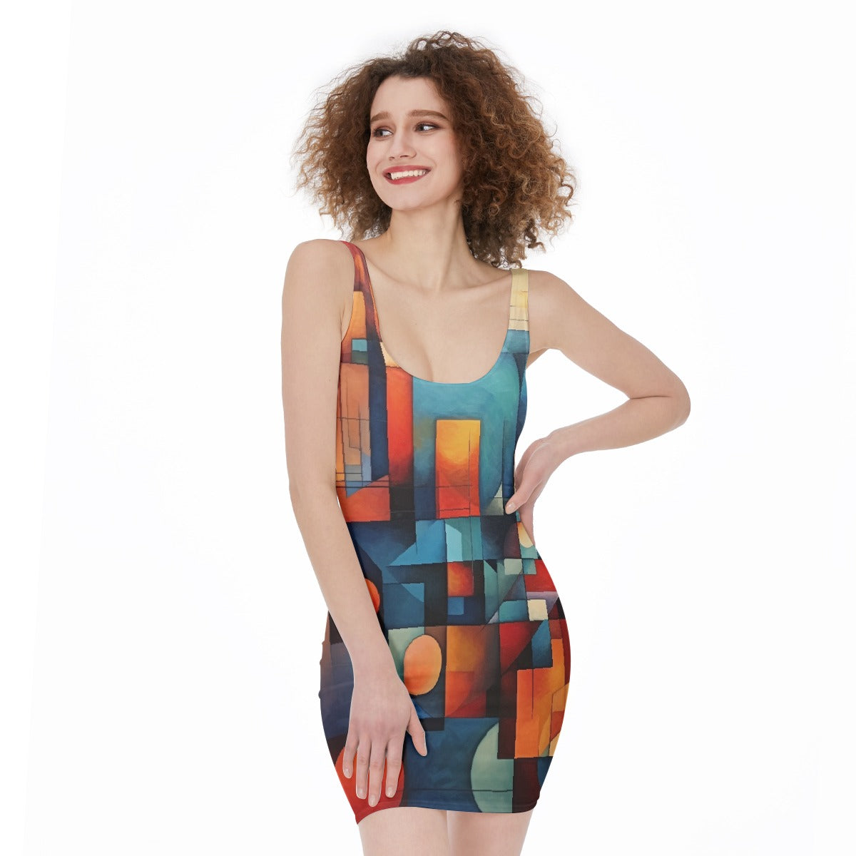 All-Over Print Women's Bodycon Dress