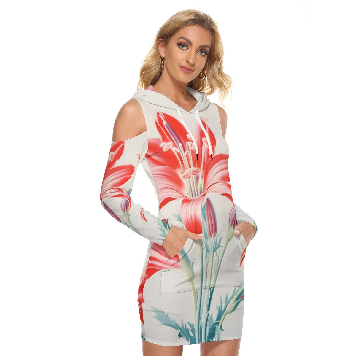 All-Over Print Women's Tight Dress