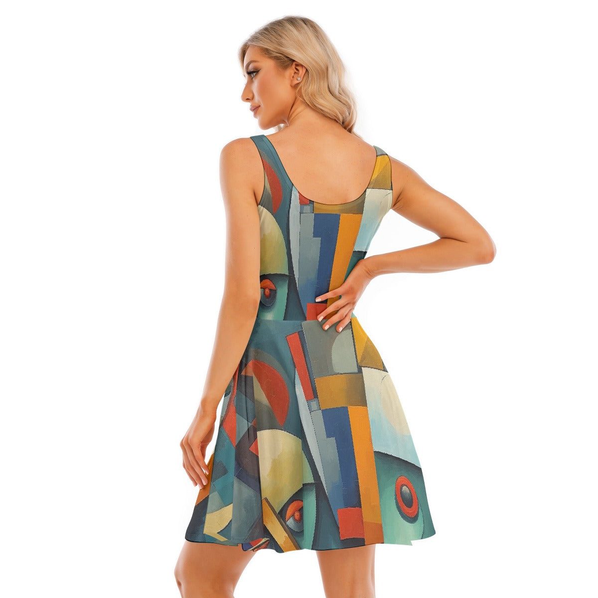 All-Over Print Women's Tank Vest Dress