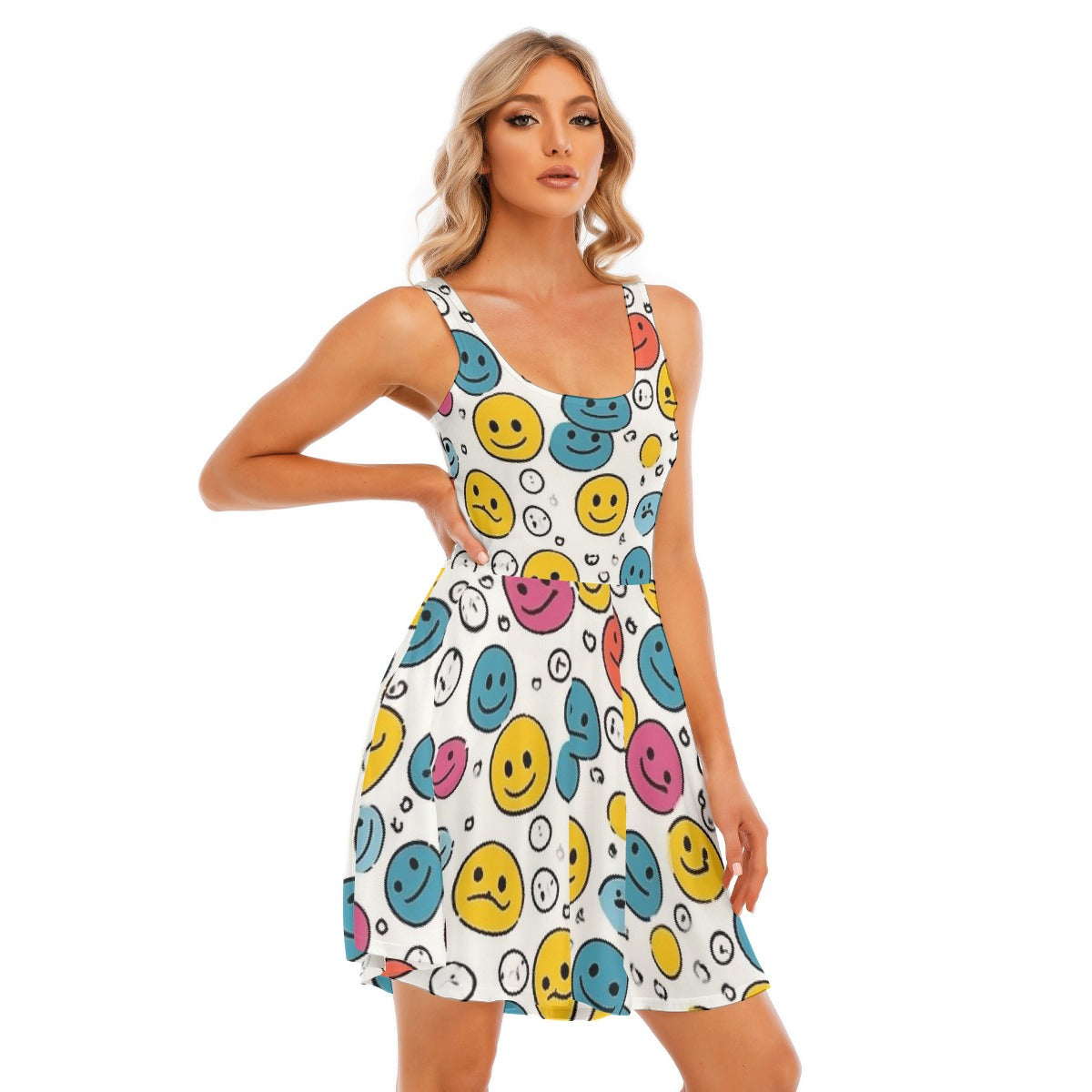 All-Over Print Women's Tank Vest Dress