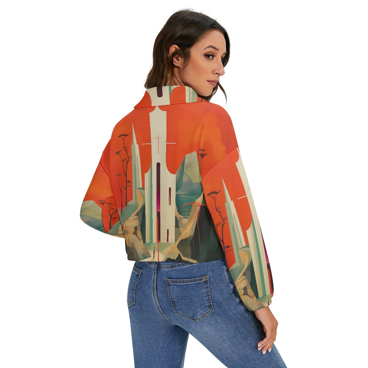 All-Over Print Women's Zip Jacket