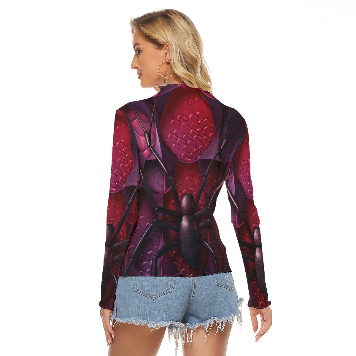 All-Over Print Women's Mesh T-shirt