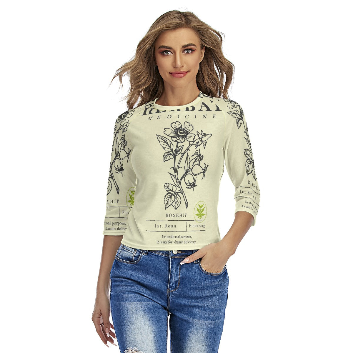 All-Over Print Women's Raglan Sleeves T-shirts