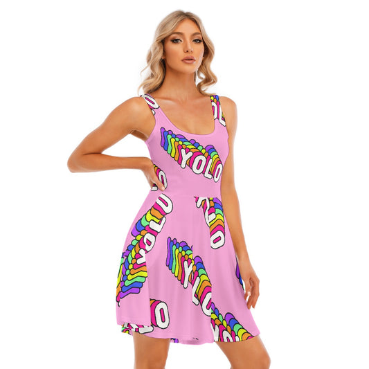 All-Over Print Women's Tank Vest Dress