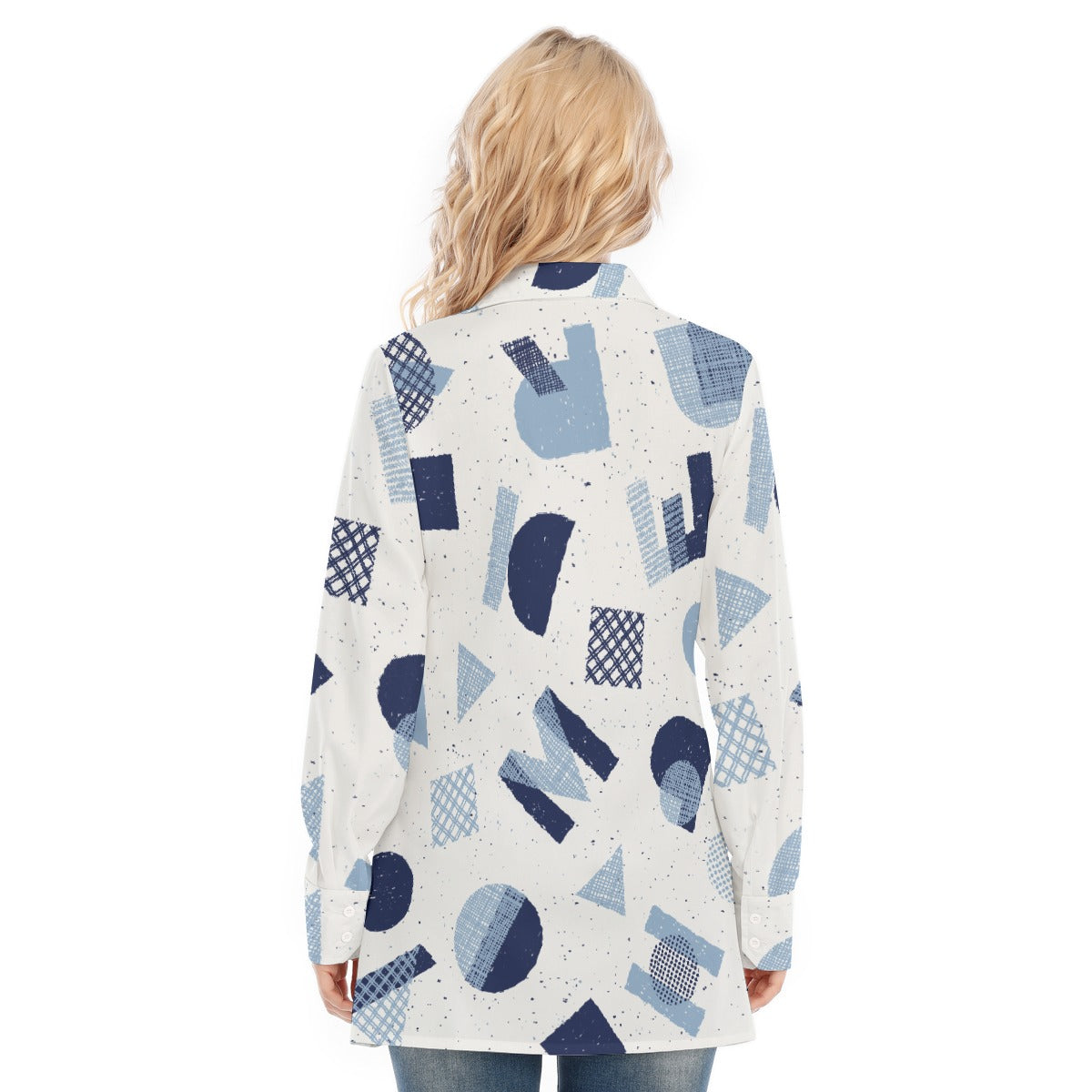 All-Over Print Women's Long Shirt