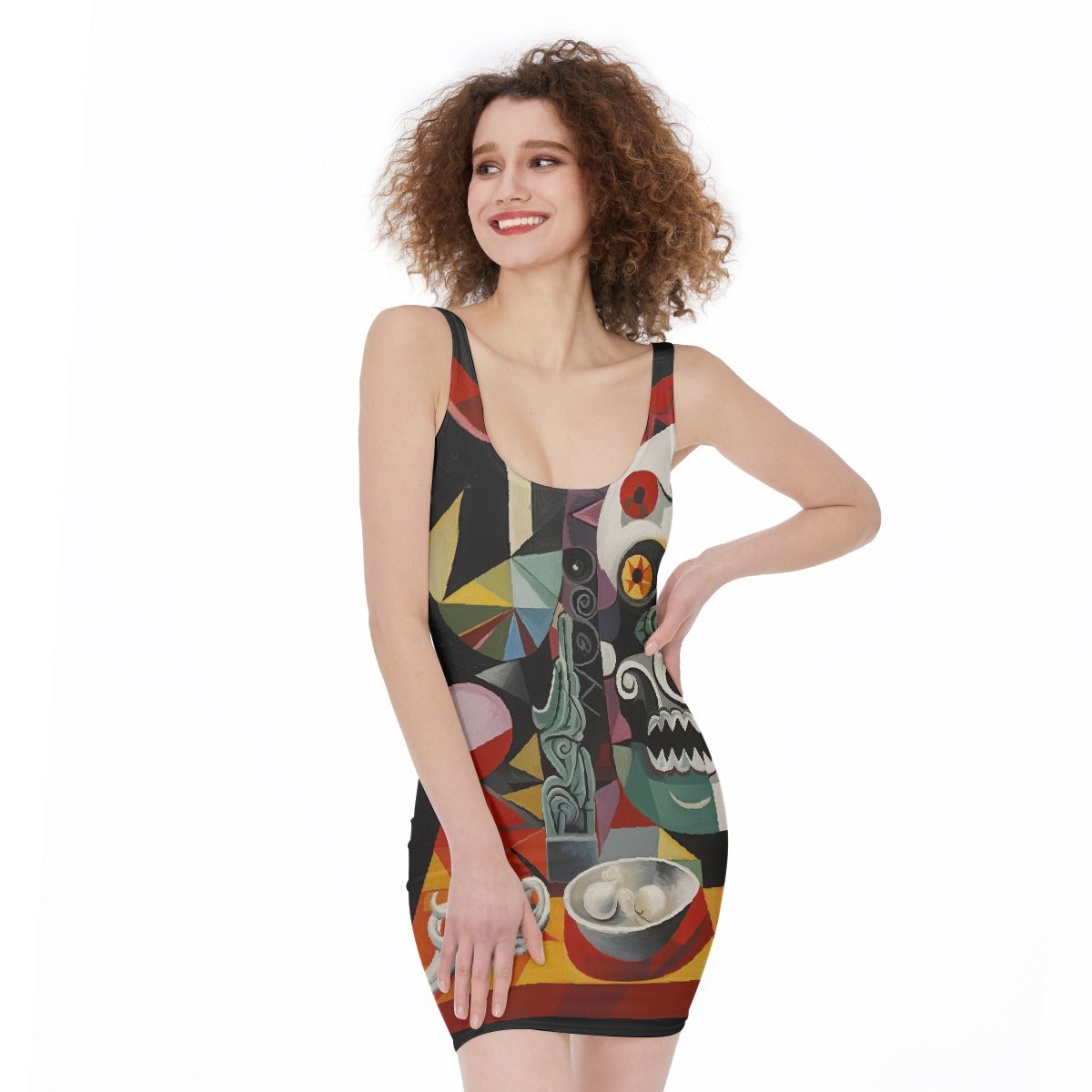 All-Over Print Women's Bodycon Dress