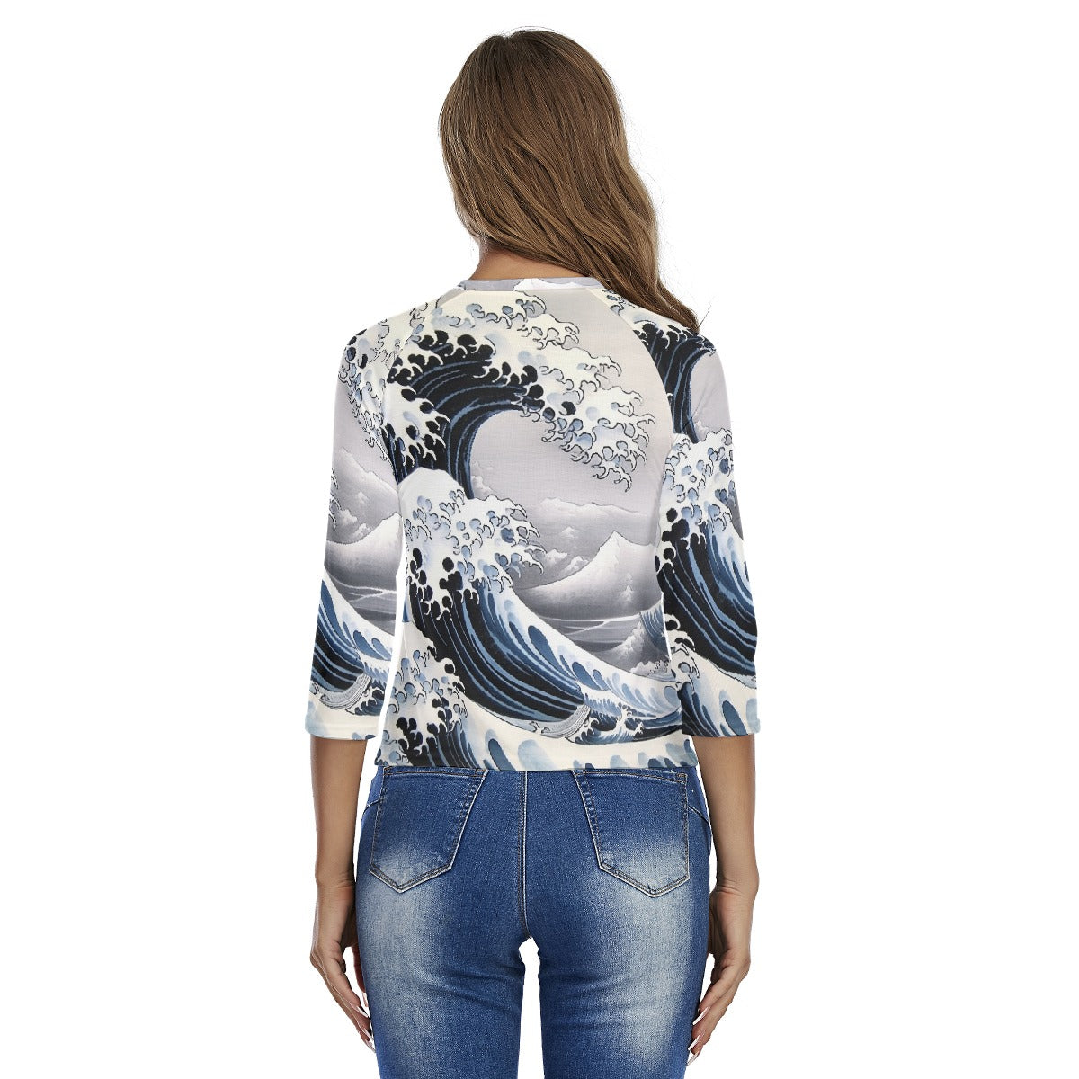 All-Over Print Women's Raglan Sleeves T-shirts