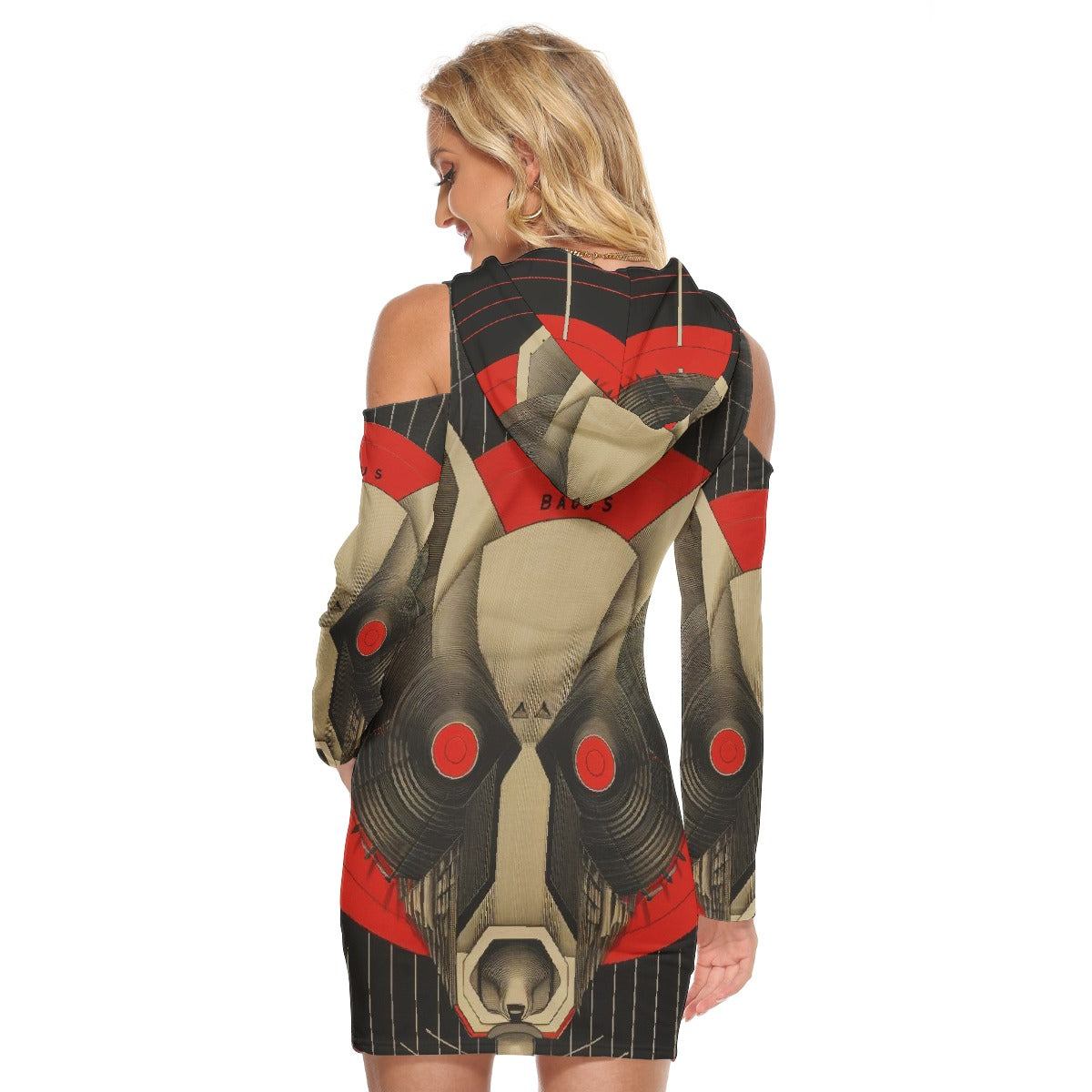 All-Over Print Women's Tight Dress