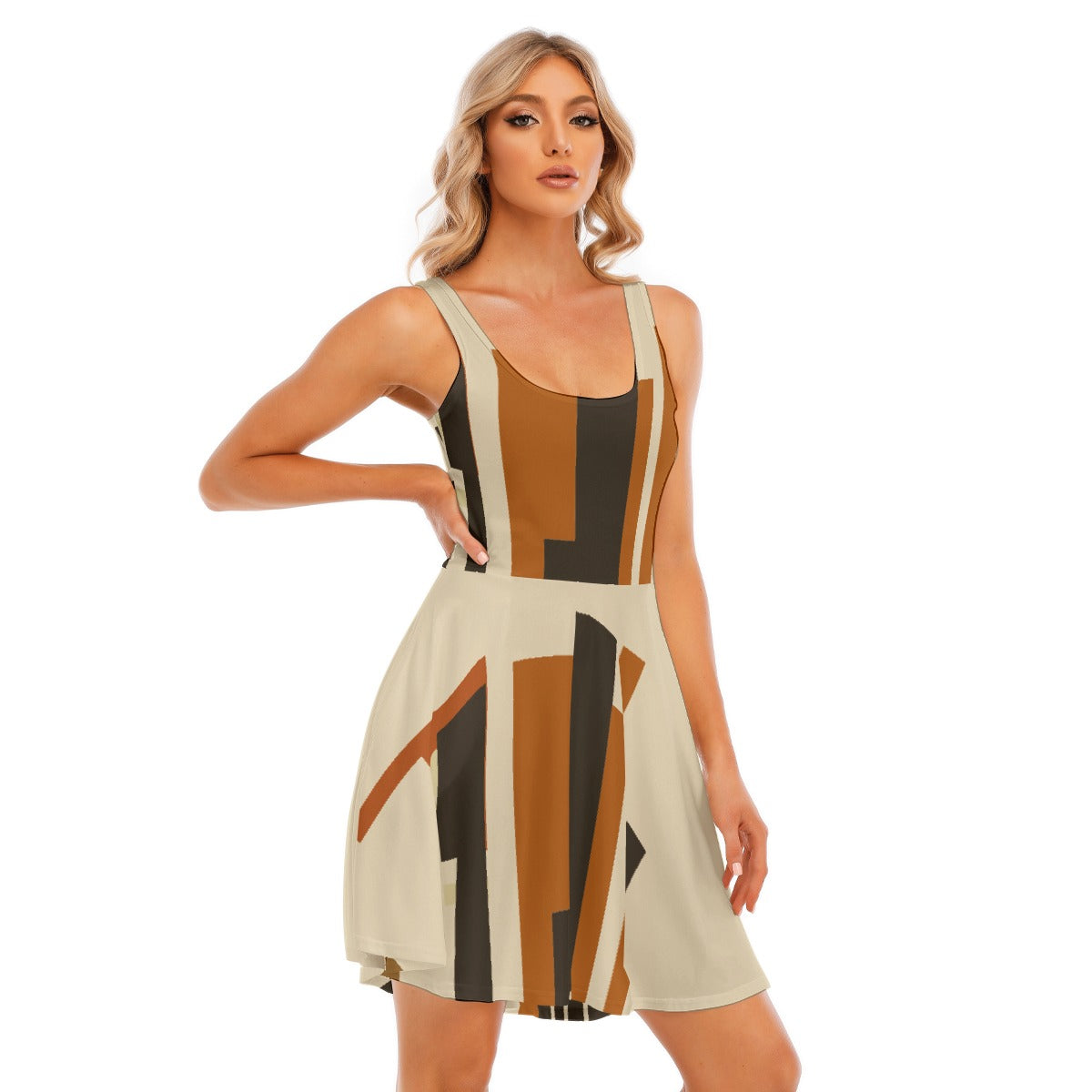 All-Over Print Women's Tank Vest Dress