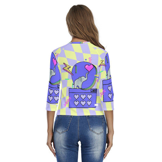 All-Over Print Women's Raglan Sleeves T-shirts