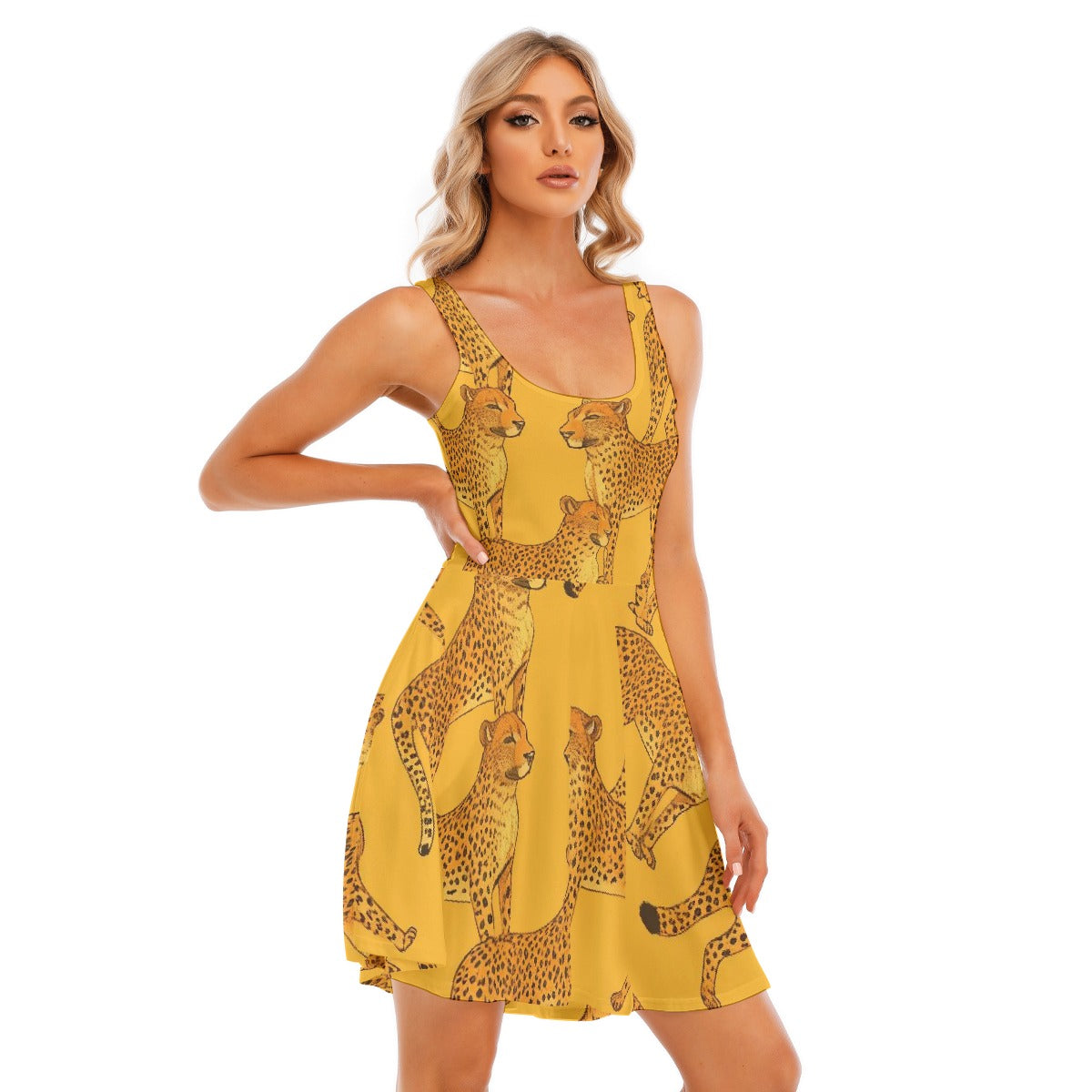 All-Over Print Women's Tank Vest Dress