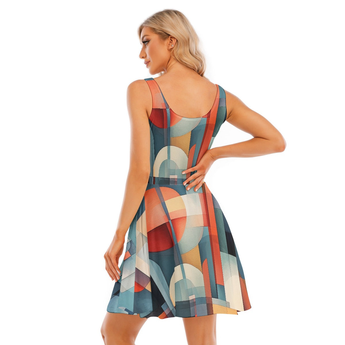 All-Over Print Women's Tank Vest Dress