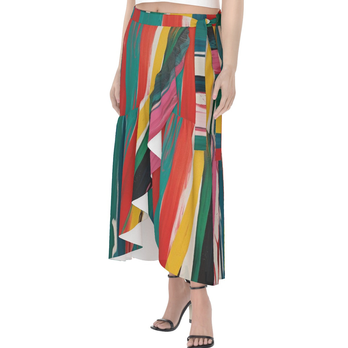 All-Over Print Women's Wrap Skirt