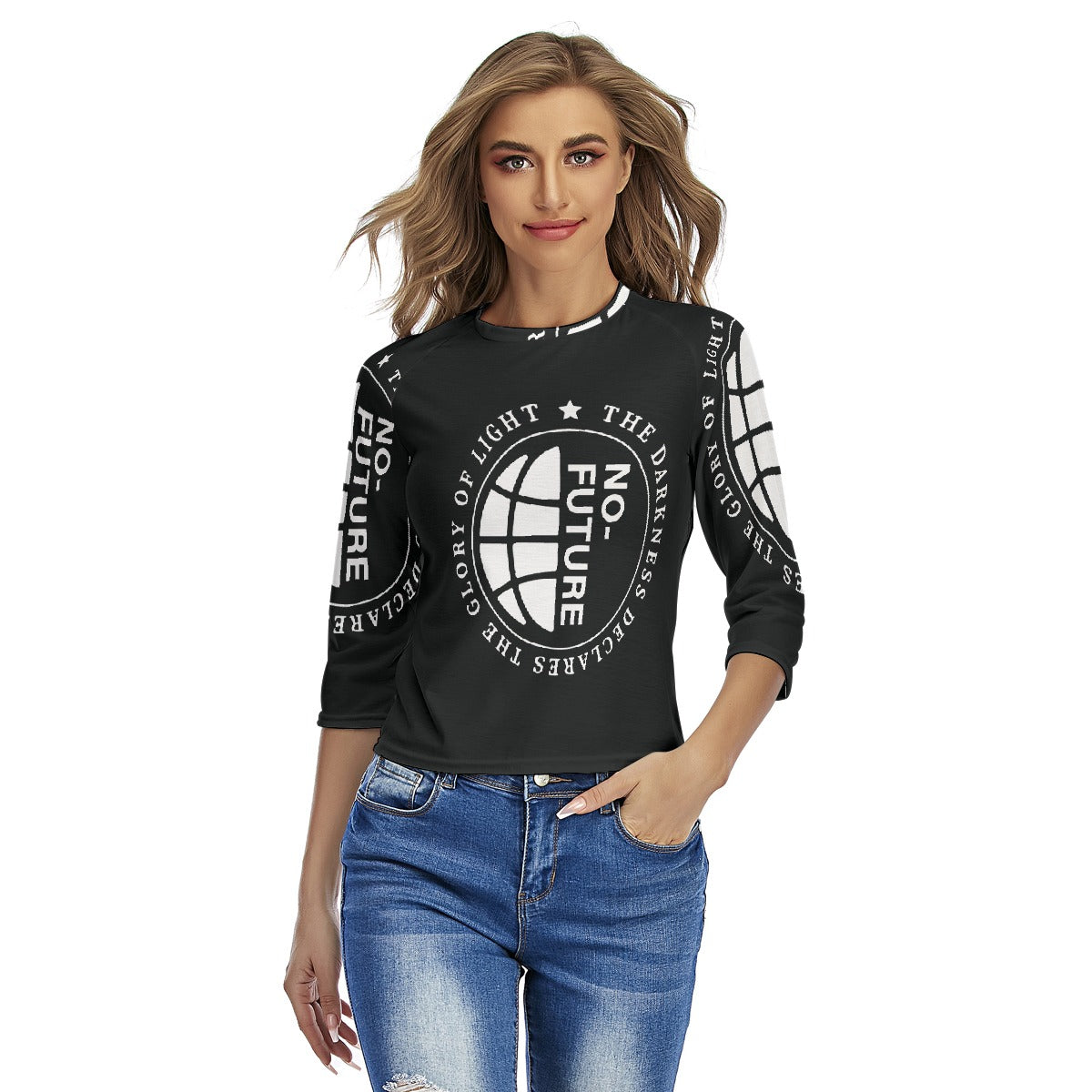 All-Over Print Women's Raglan Sleeves T-shirts