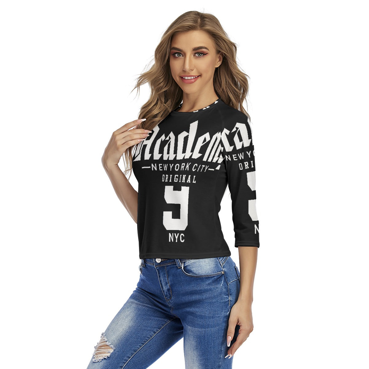 All-Over Print Women's Raglan Sleeves T-shirts