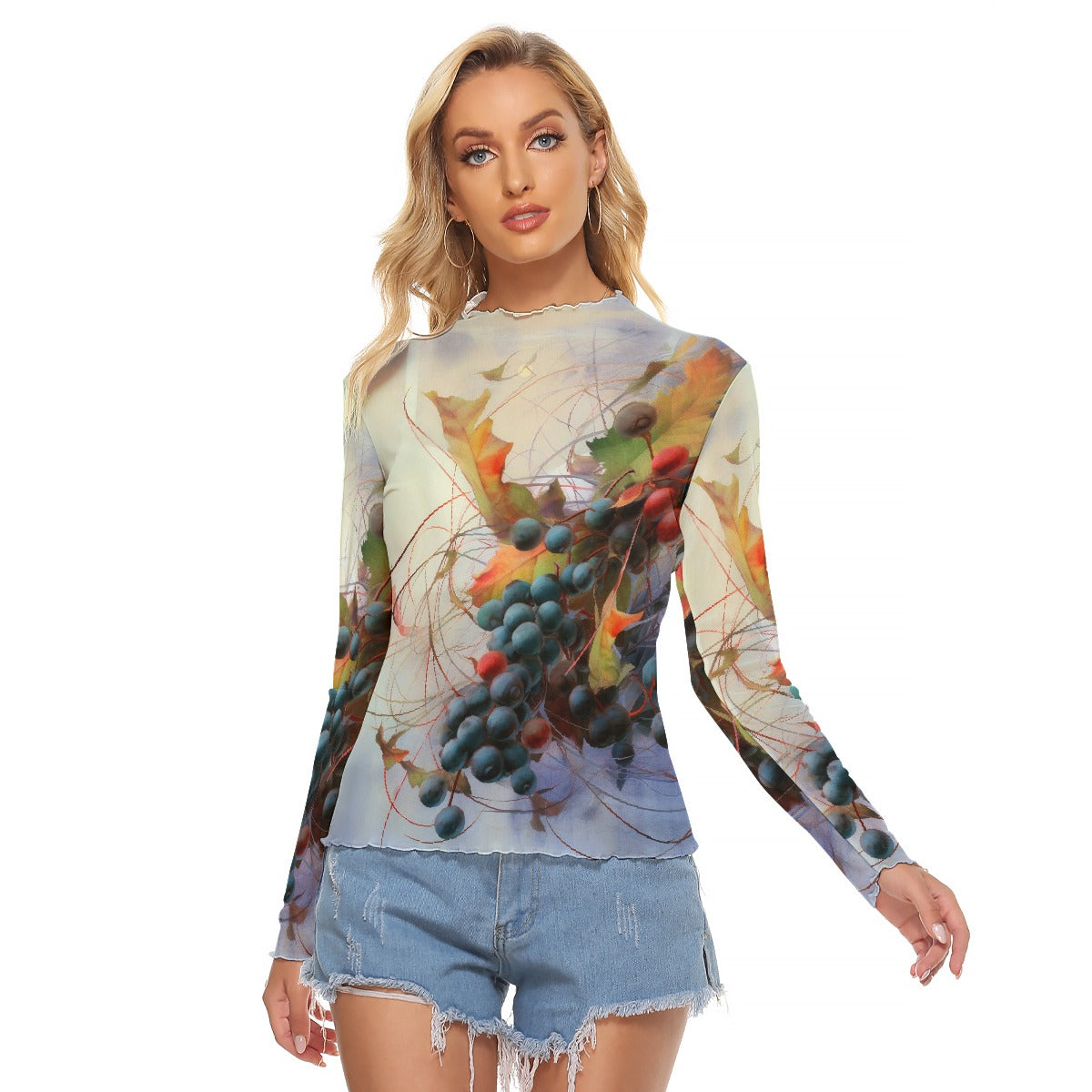 All-Over Print Women's Mesh T-shirt