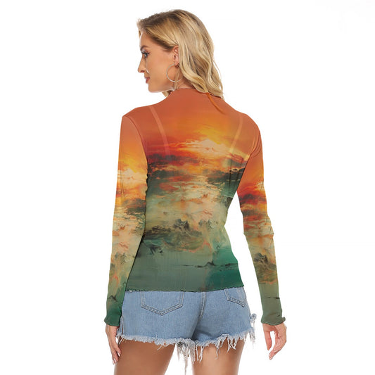 All-Over Print Women's Mesh T-shirt