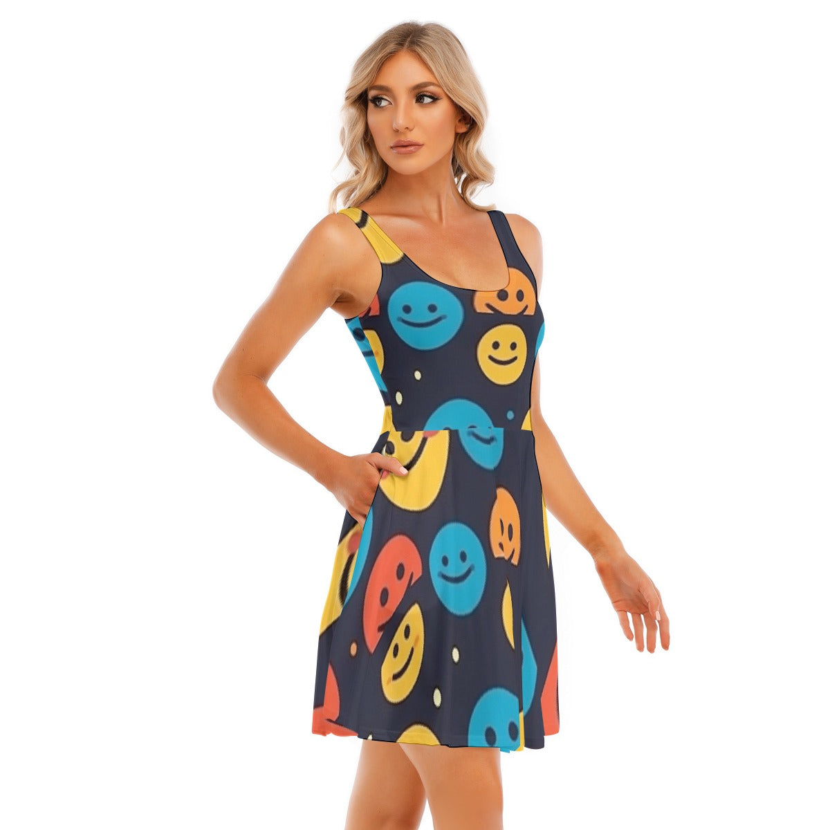 All-Over Print Women's Tank Vest Dress