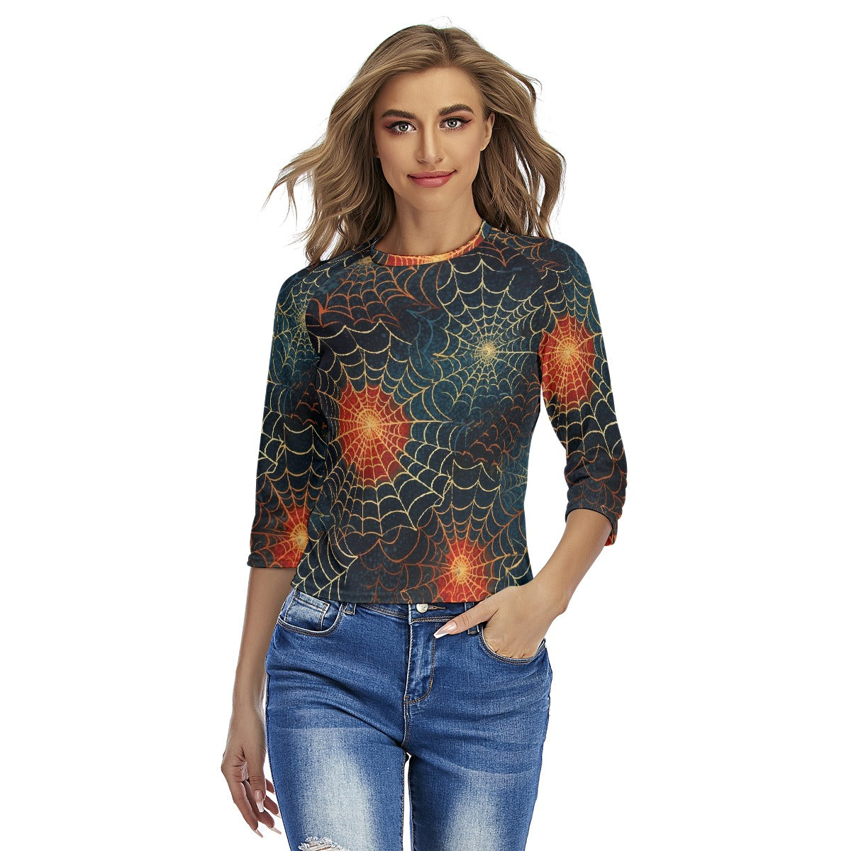 All-Over Print Women's Raglan Sleeves T-shirts