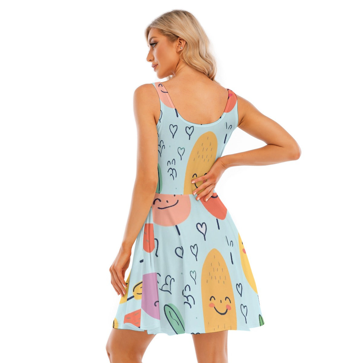 All-Over Print Women's Tank Vest Dress