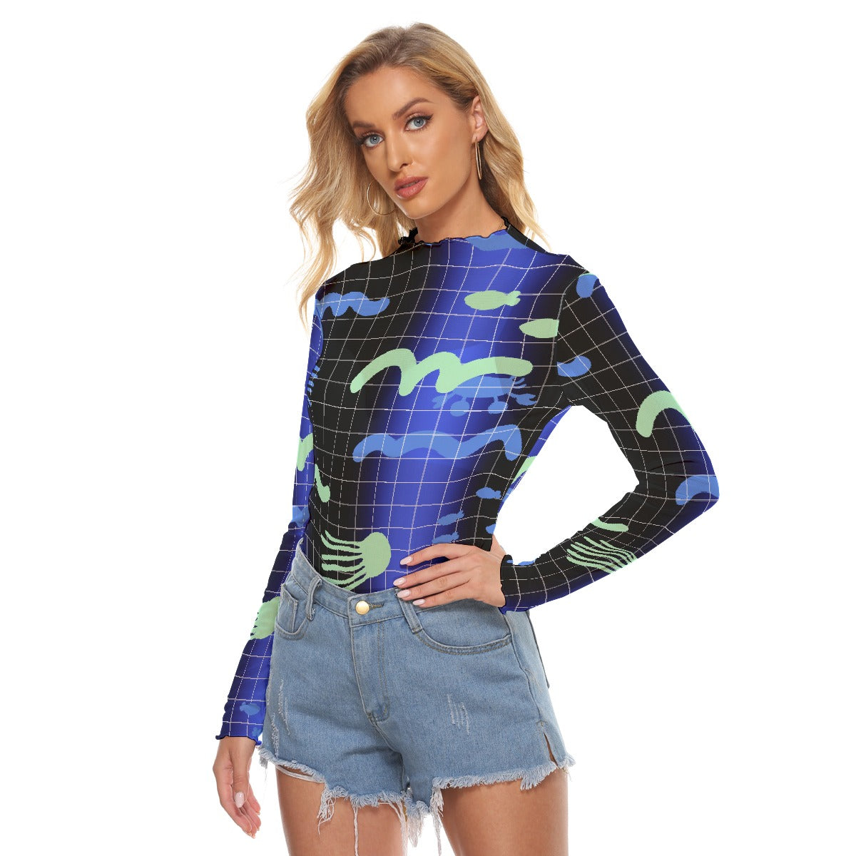 All-Over Print Women's Mesh T-shirt