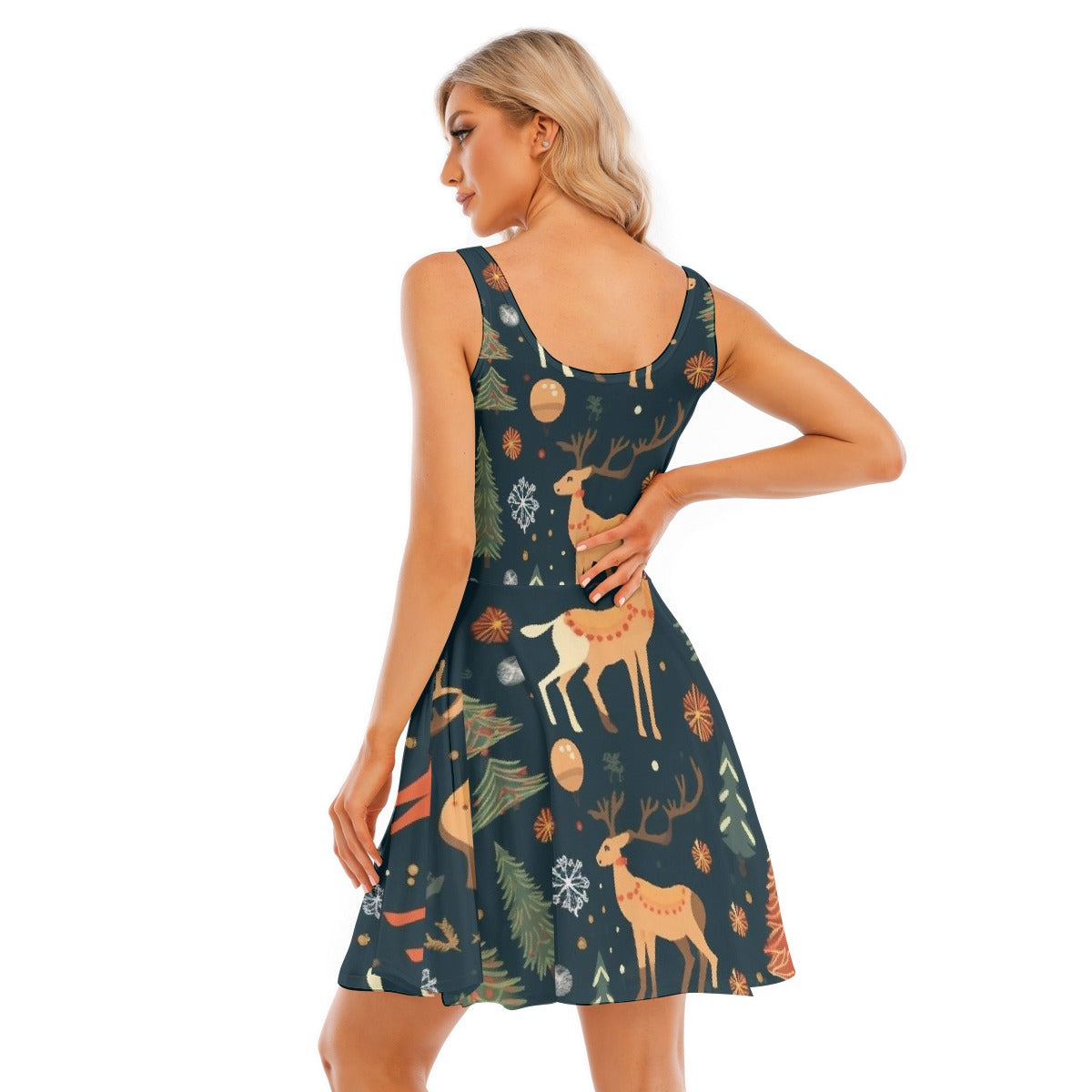 All-Over Print Women's Tank Vest Dress