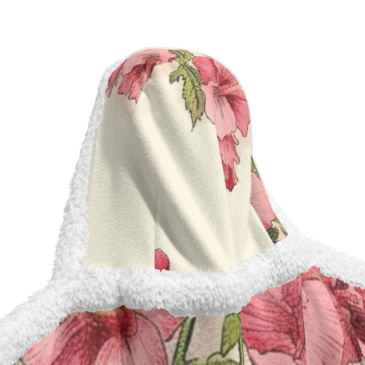 All-Over Print Unisex Wearable Hooded Blanket