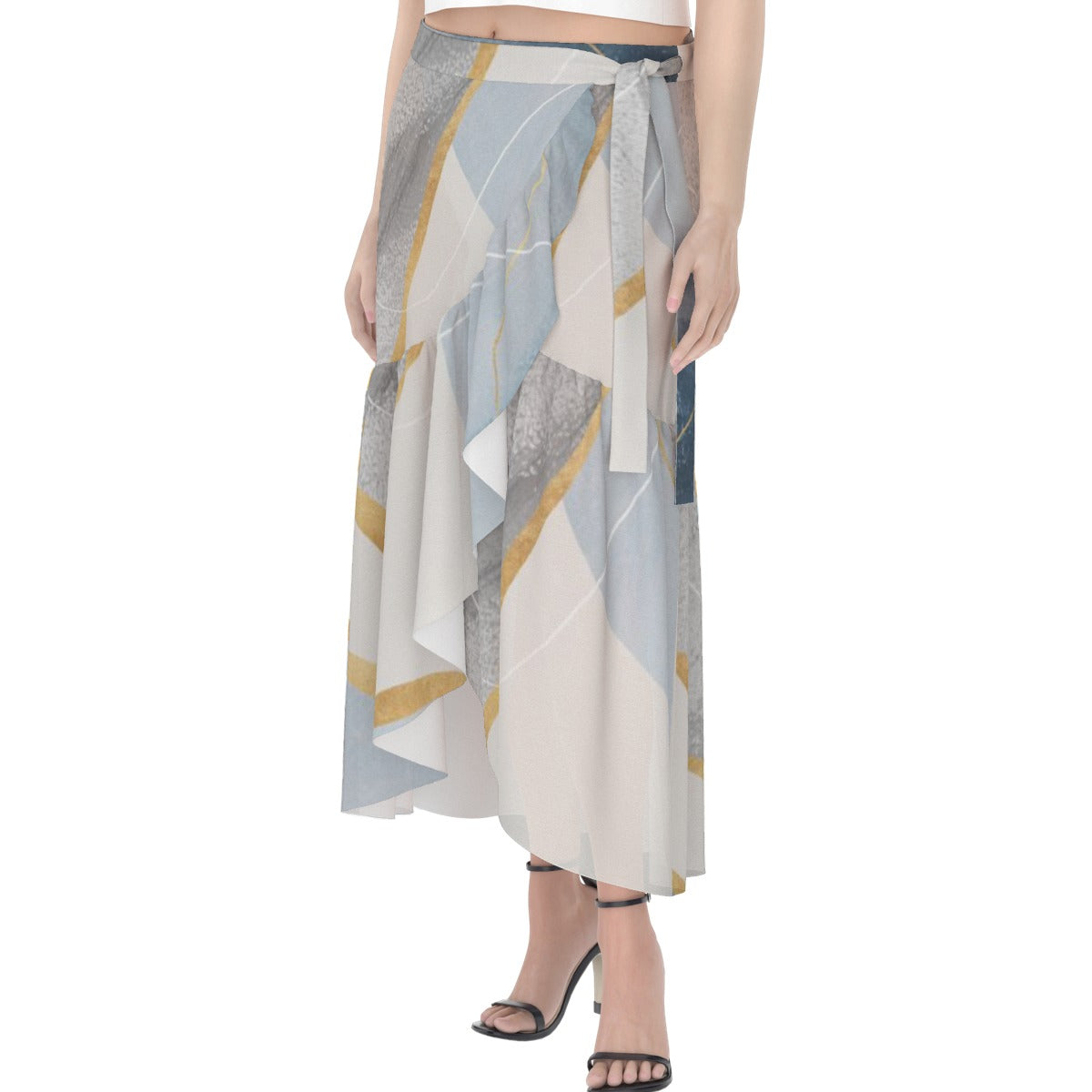 All-Over Print Women's Wrap Skirt