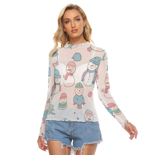 All-Over Print Women's Mesh T-shirt