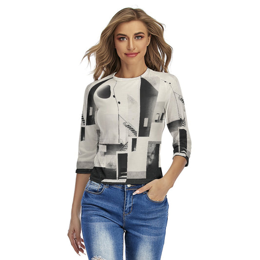 All-Over Print Women's Raglan Sleeves T-shirts