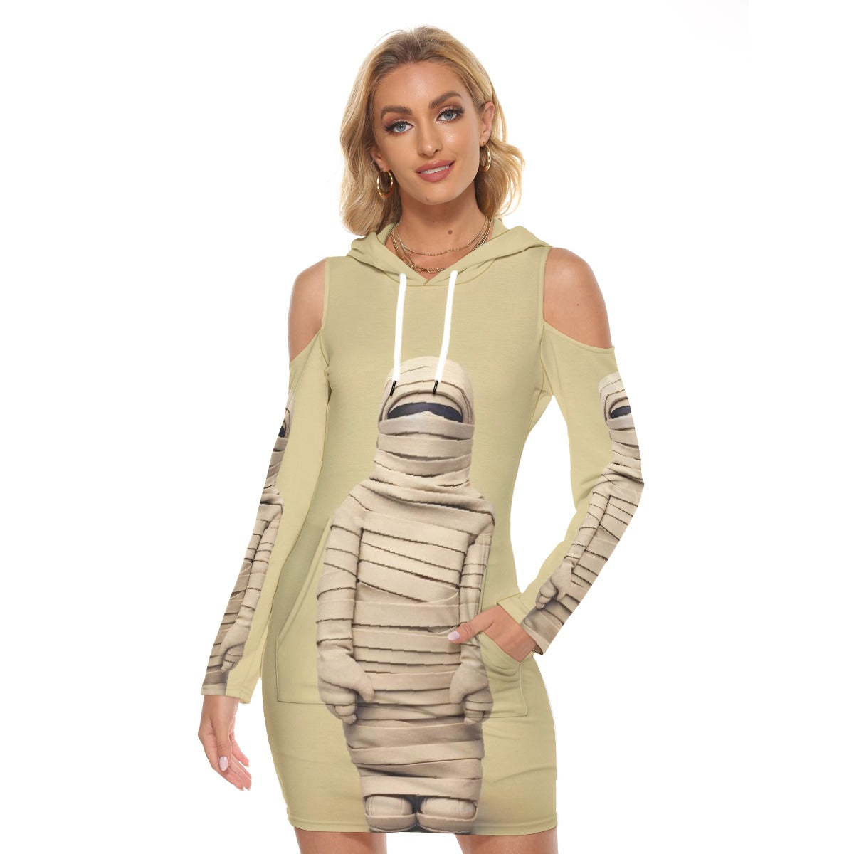 All-Over Print Women's Tight Dress