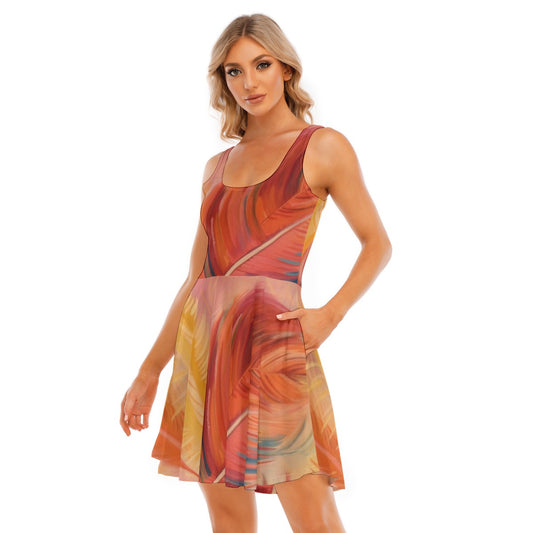 All-Over Print Women's Tank Vest Dress