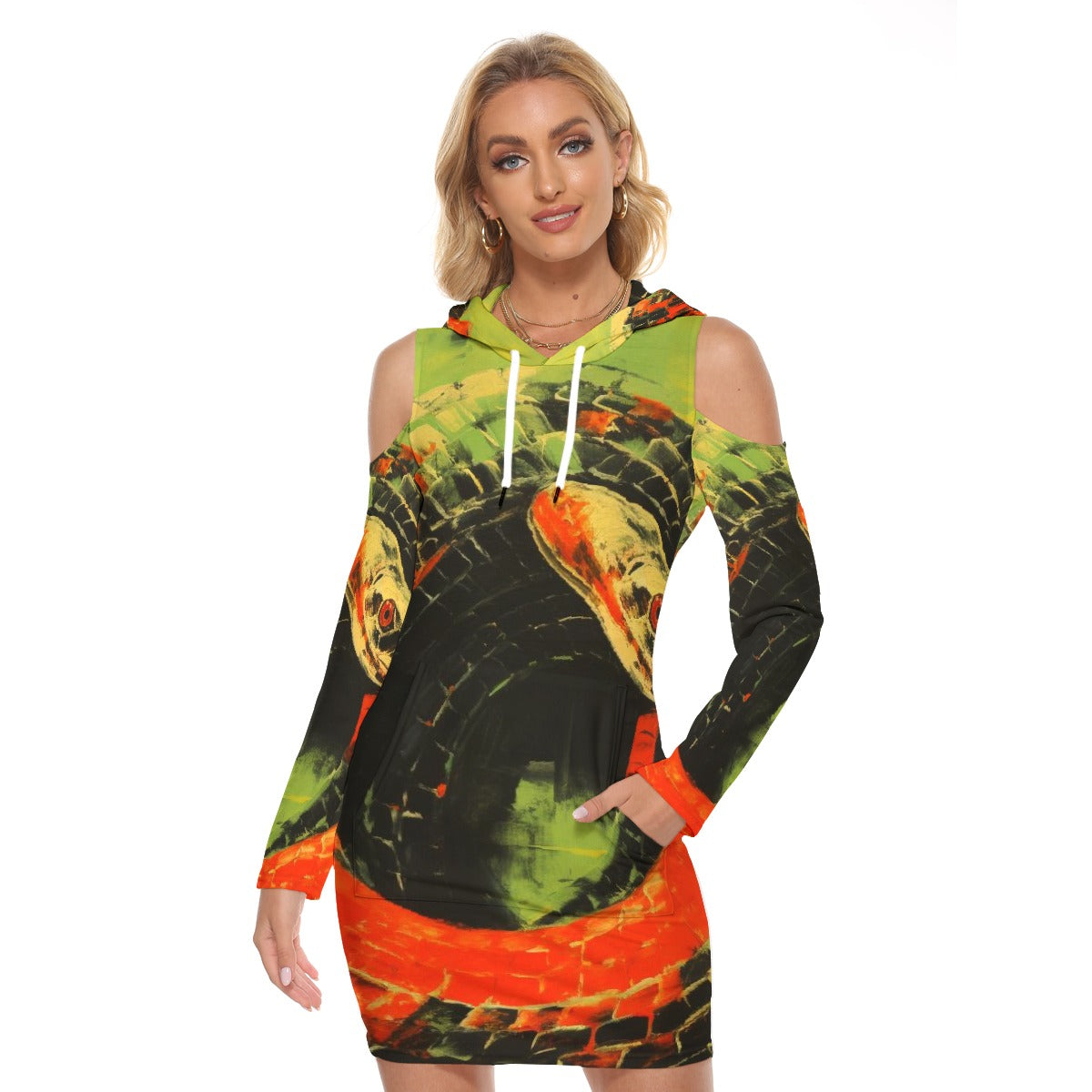 All-Over Print Women's Tight Dress