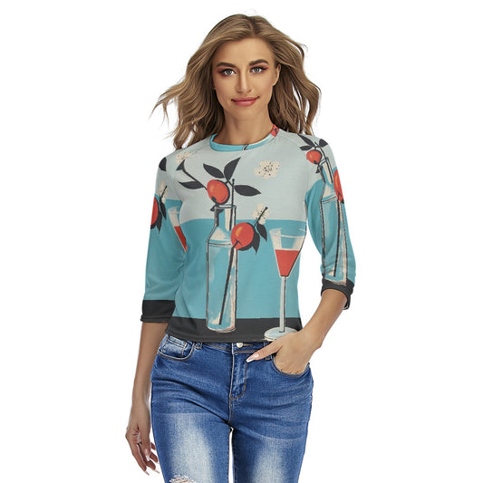 All-Over Print Women's Raglan Sleeves T-shirts