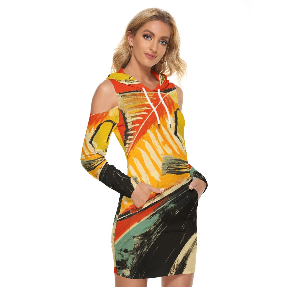 All-Over Print Women's Tight Dress