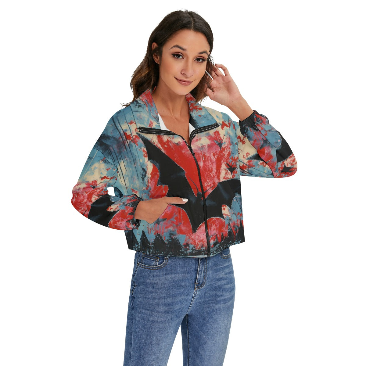 All-Over Print Women's Zip Jacket