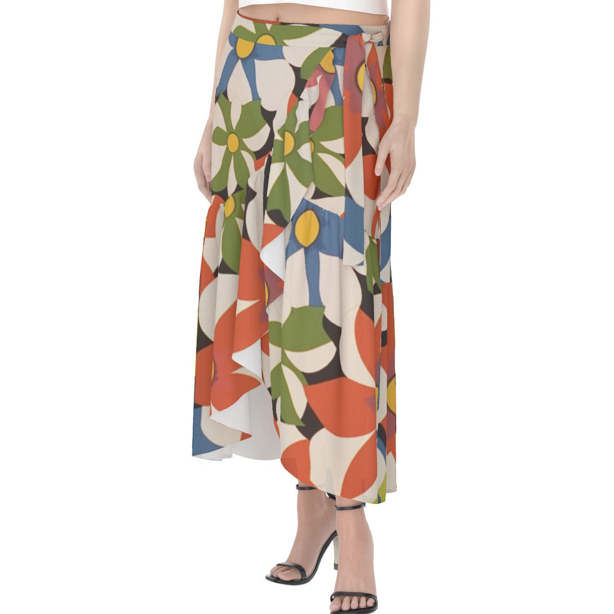 All-Over Print Women's Wrap Skirt