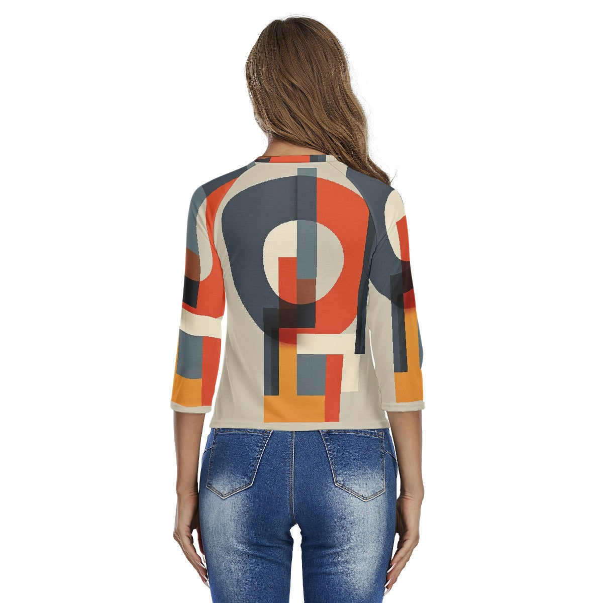 All-Over Print Women's Raglan Sleeves T-shirts