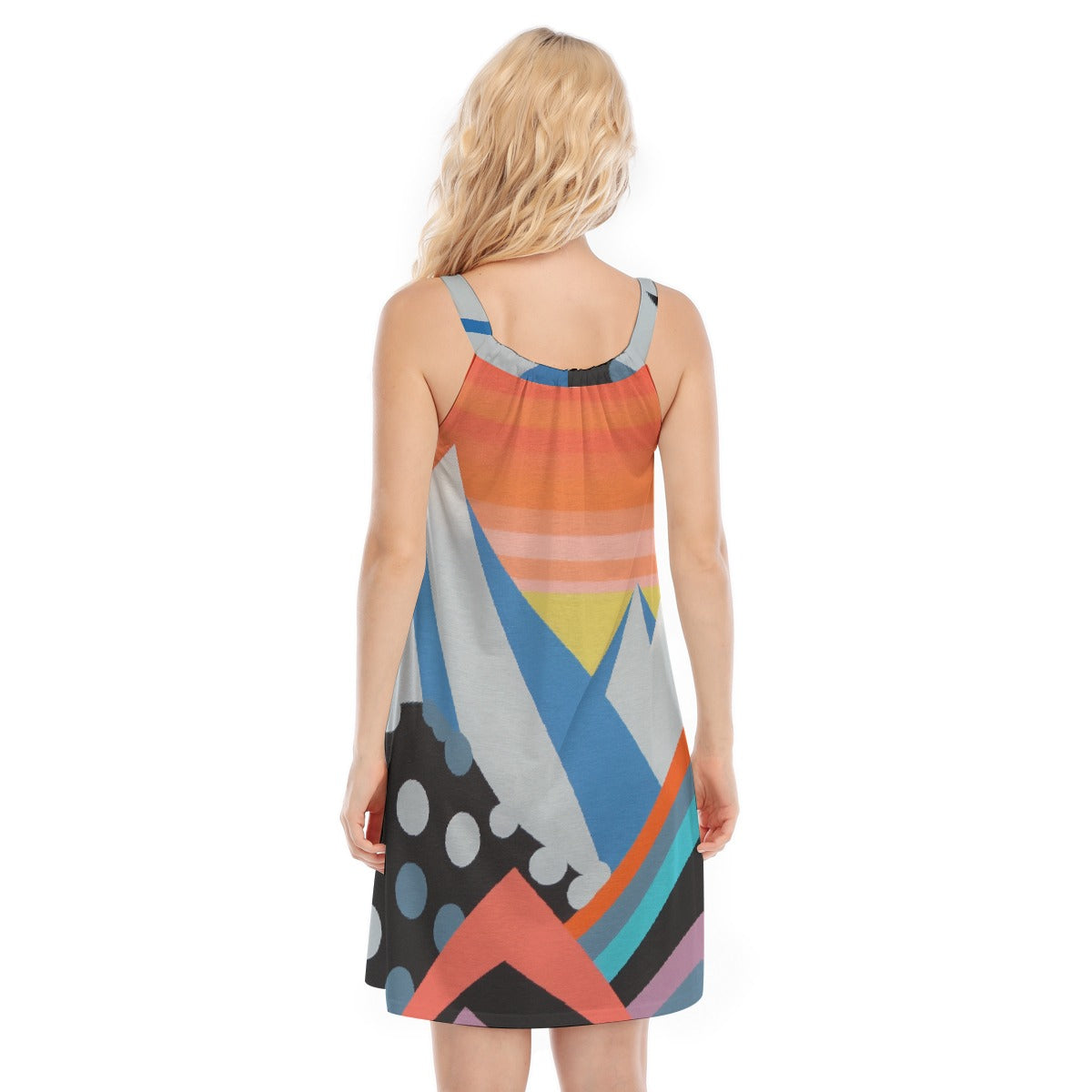 All-Over Print Women's Sleeveless Cami Dress