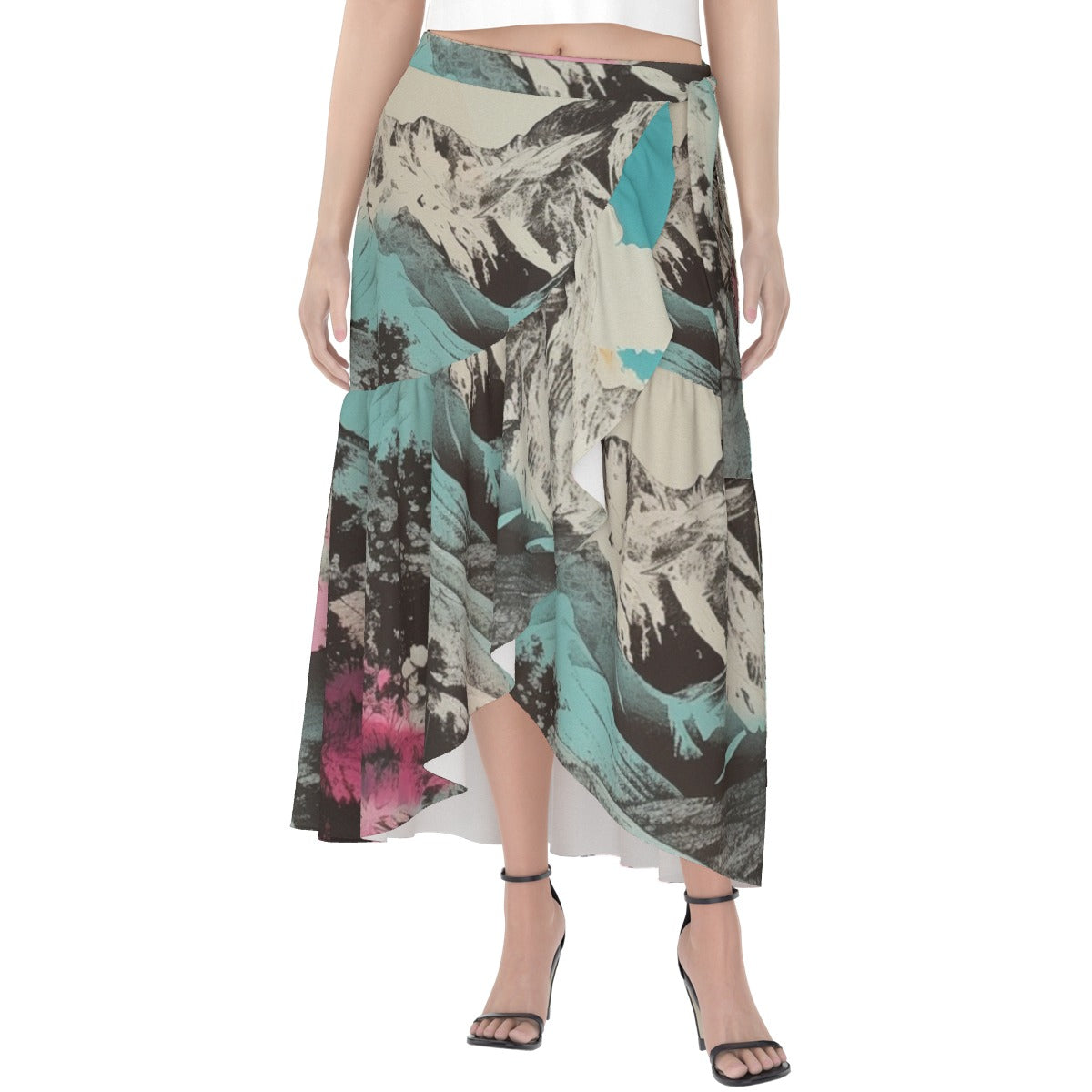 All-Over Print Women's Wrap Skirt