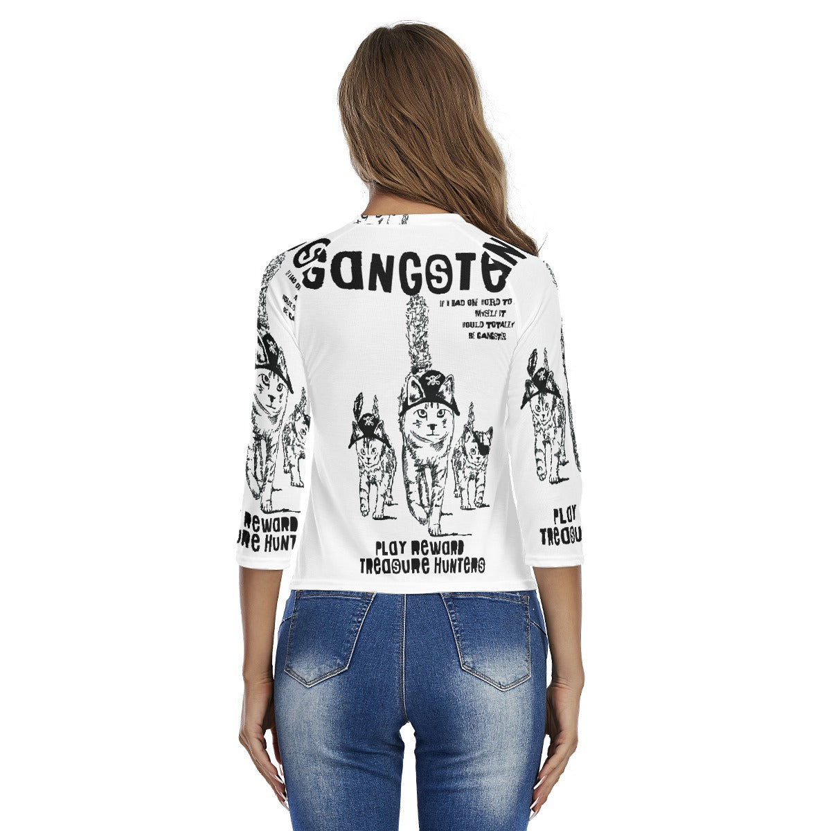 All-Over Print Women's Raglan Sleeves T-shirts