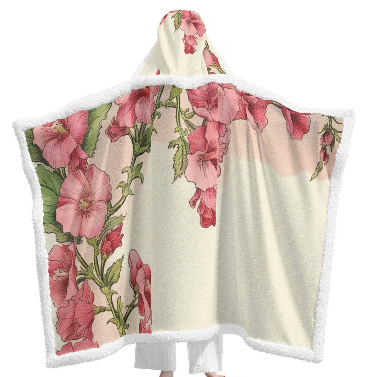 All-Over Print Unisex Wearable Hooded Blanket