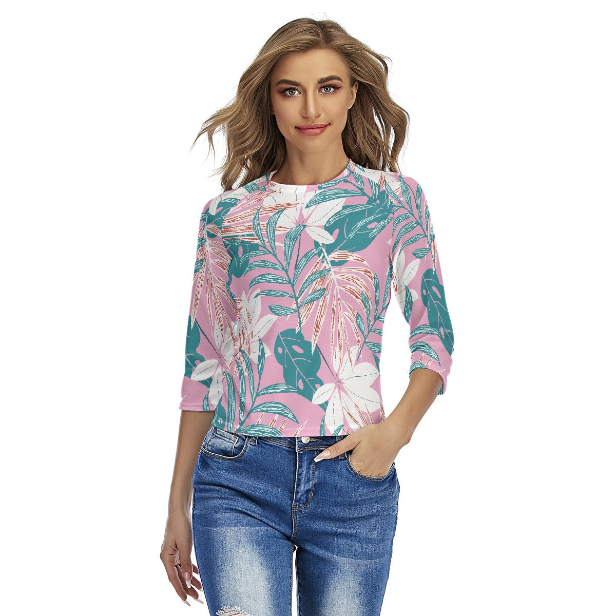 All-Over Print Women's Raglan Sleeves T-shirts