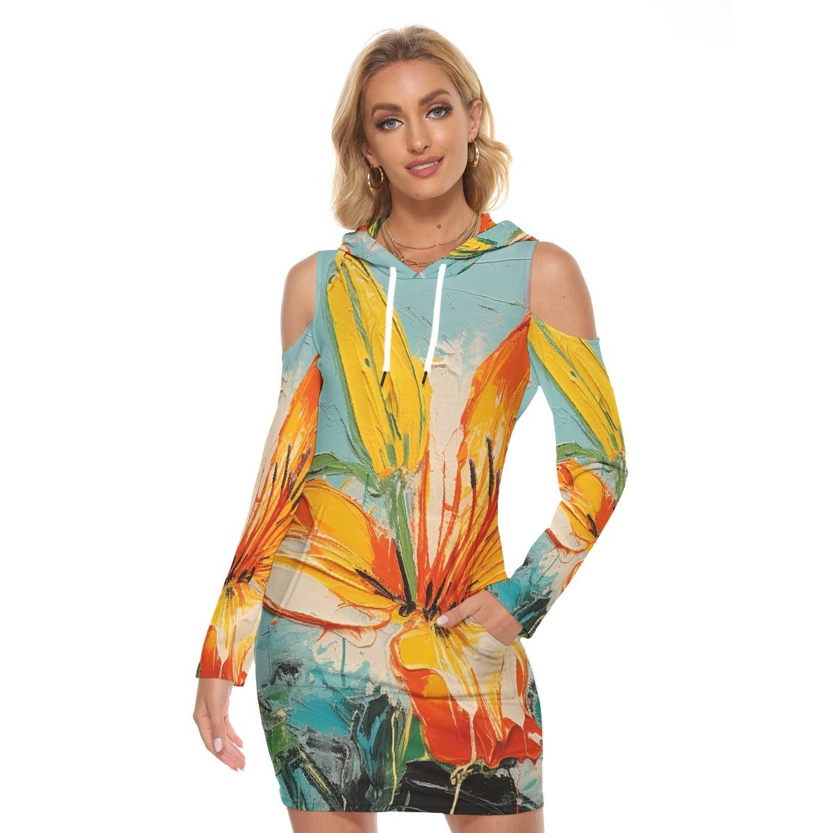 All-Over Print Women's Tight Dress