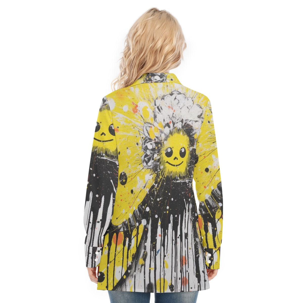 All-Over Print Women's Long Shirt