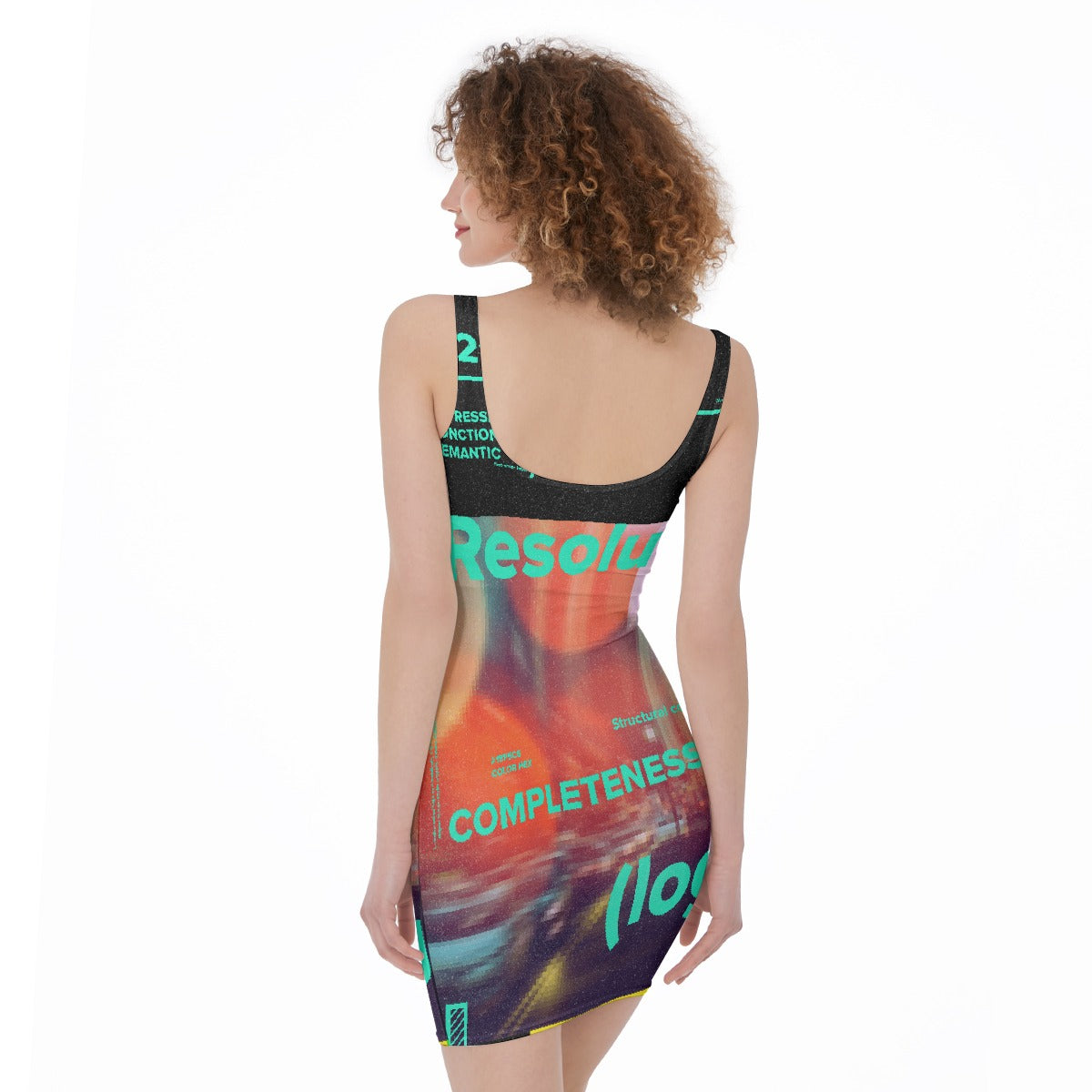 All-Over Print Women's Bodycon Dress