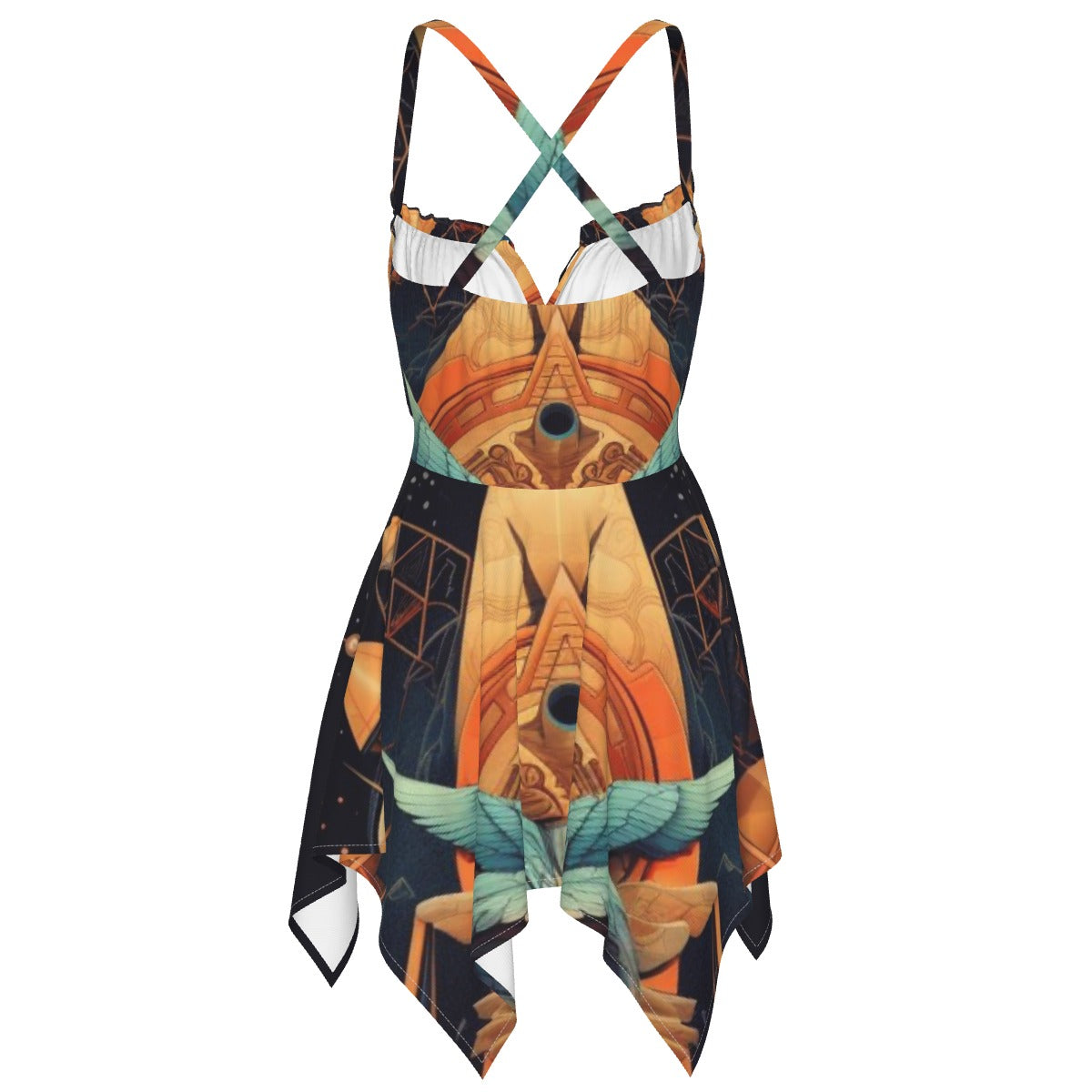 All-Over Print Women's Slip Dress