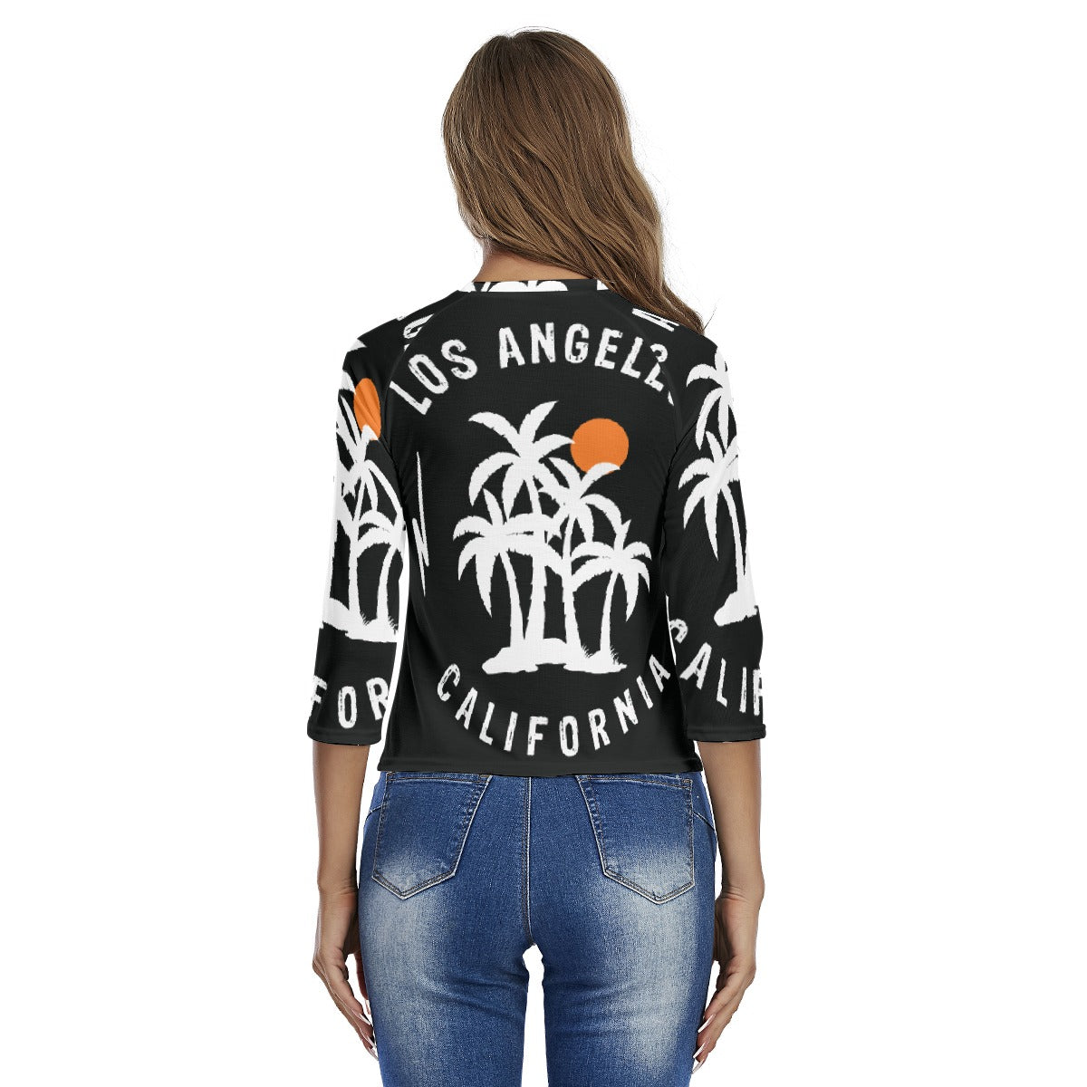 All-Over Print Women's Raglan Sleeves T-shirts